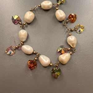 PHILIPPENES Pearls With Gemstones Bracelet Gold Women's Multi Color Jewelry